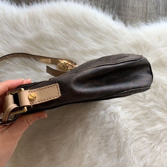 Michael Kors | brown MK Satchel Crossbody Bag - Picture 5 of 16